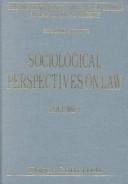 Cover of: Sociological perspectives on law by edited by Roger Cotterrell.