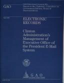 Cover of: Electronic Records | Linda D. Koontz