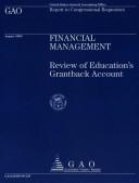 Cover of: Financial Management: Review of Education¬s Grantback Account