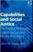 Capabilities and Social Justice by John Alexander