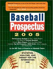 Cover of: Baseball Prospectus 2005: Statistics, Analysis, and Insight for the Information Age (Baseball Prospectus)