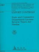 Cover of: Export Controls | Katherine V. Schinasi