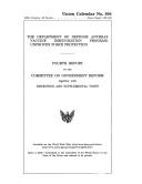 Cover of: Department of Defense Anthrax Vaccine Immunization Program Avip: Unproven Force Protection, Hearing Before the Committee on Government Reform, U.S. House of Representatives, April 3, 2000