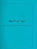 Cover of: One Year Later | William C., Jr. Thompson