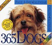 Cover of: The Original 365 Dogs Page-A-Day Calendar 2007 (Page a Day Calendar)