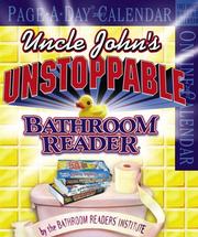 Cover of: Uncle John's Unstoppable Bathroom Reader Page-A-Day Calendar 2007