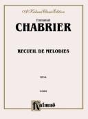 Cover of: Recueil De Melodies (Kalmus Edition)