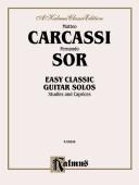 Cover of: Easy Classic Guitar Solos (Studies and Caprices): Studies and Caprices, Kalmus Edition