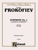 Cover of: Symphony No. 1, "Classical," Op. 25: Miniature Score (Kalmus Edition)