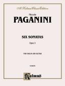 Cover of: Six Sonatas for Violin and Guitar, Opus 3 (A Kalmus Classic Edition)