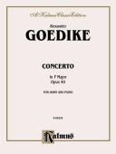 Cover of: Concerto for Horn and Orchestra, Kalmus Edition