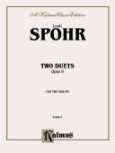 Cover of: Two Duets, Op. 9 (Kalmus Edition)