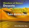 Cover of: Deserts/Desiertos (Wonders of Nature/Maravillas De La Naturaleza)