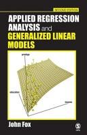 Cover of: Applied Regression Analysis and Generalized Linear Models by John Fox Jr.