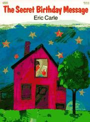 Cover of: The Secret Birthday Message by Eric Carle