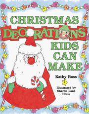 Cover of: Christmas Decorations Kids Can Make