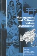 Cover of: Management and Cultural Values by 