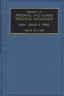 Cover of: Research in Personnel and Human Resources Management 1997 (Research in Personnel and Human Resources Management)