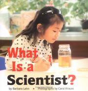 Cover of: What Is A Scientist ?