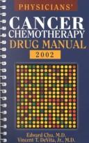 Cover of: Physician's Cancer Chemotherapy Drug Manual, 2002 (Book with Mini CD-ROM) (Physicians' Cancer Chemotherapy Drug Manual)