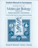 Cover of: Student Manual to Accompany Essentials of Molecular Biology: A User-Friendly Guide for Learning Molecular Biology