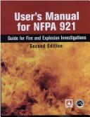 Cover of: User's Manual for NFPA 921 by Iaai