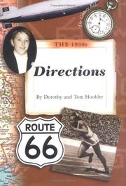 Cover of: 1930s by Dorothy Hoobler