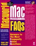 Cover of: Mac® Programming FAQs¿ by Stephen H. Baker, Dave Mark