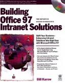 Cover of: Building Office 97 Intranet Solutions