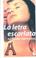 Cover of: Letra Escarlata/Scarlet Letter