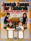 Cover of: Jewish Songs for Children