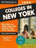 Cover of: Peterson's 1999 Colleges in New York (15th Edition) by Petersons