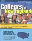 Cover of: Regional Guide: New England 2003 (Peterson's Colleges in New England, 18th ed)
