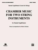 Cover of: Chamber Music for Two String Instruments, Book III