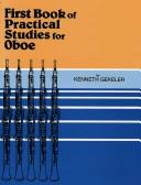 Cover of: Practical Studies for Oboe, Book I by Kenneth Gekeler