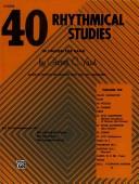 Cover of: 40 Rhythmical Studies for Flute