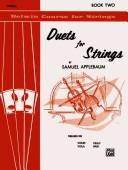 Cover of: Duets for Strings for Viola, Book II (Belwin Course for Strings)