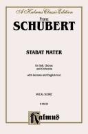 Cover of: Stabat Mater, Klopstock (Kalmus Edition) by Franz Schubert