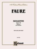 Sicilienne, Op. 78 (Kalmus Edition)