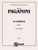 Cover of: Twenty-four Caprices, Op. 1 by Niccolo Paganini, Niccolo Paganini