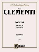 Cover of: Piano Sonatas, Volume IV (Nos. 19-24) (Kalmus Edition) | Muzio Clementi
