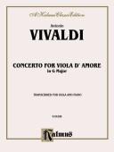 Cover of: Concerto for Viola D'amore (Kalmus Edition) by Antonio Vivaldi