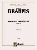 Cover of: Brahms Pagannini Variations