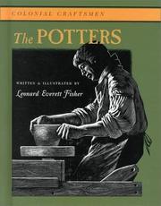 Cover of: The Potters (Colonial Craftsmen)