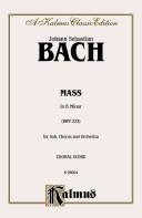 Cover of: Mass in B Minor by Johann Sebastian Bach