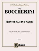 Cover of: Quintet No. 2 in C Major for Two Violins, Viola, Cello and Guitar: Kalmus Edition