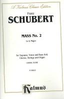 Cover of: Mass No. 2 in G Major by Franz Schubert