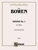 Cover of: Sonata No. 1 in C Minor, Kalmus Edition