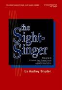 Cover of: The Sight-Singer: Two-part Mixed/Three-part Mixed Voices