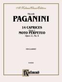 Cover of: Fourteen Caprices, Op. 1 & Moto Perpetuo, Op. 11, No. 6 (Unaccompanied_: Kalmus Edition